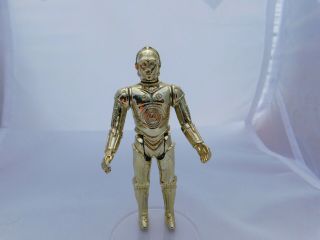 Vintage Star Wars C - 3PO Kenner 1977 Shiny Gold with tight joints. 2