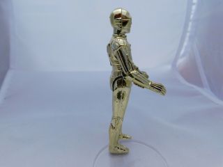 Vintage Star Wars C - 3PO Kenner 1977 Shiny Gold with tight joints. 5