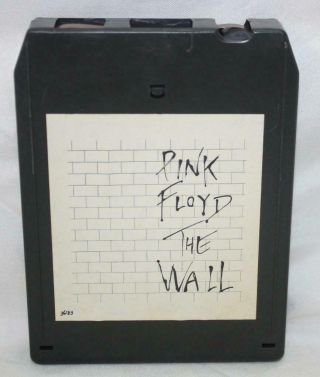 Vintage 8 Track Pink Floyd The Wall Columbia P2a 36183 8 - 1