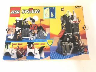 Vintage Lego 6075 Castle Wolfpack Set Box Only