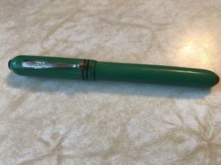 Vintage Wearever Lever - Fill Green Fountain Pen