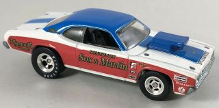 Hot Wheels Ronnie Sox “sox & Martin” Plymouth Duster Vintage Racing Loose