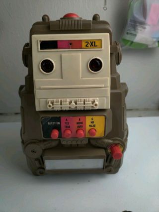 Vintage 1978 Type 2 Mego Toy 2 - Xl Talking Robot With 8 Track Tape See Pic