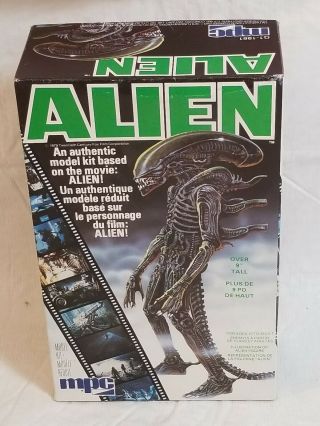 Vintage Mpc Fundimensions " Alien " Movie Model Kit (1979) Unbuilt