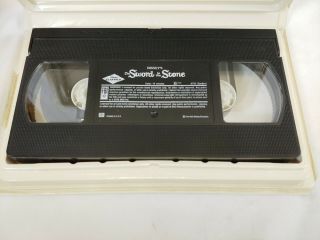 The Sword in the Stone VHS,  1987,  Walt Disney Classics Black Diamond 229 VTG 4