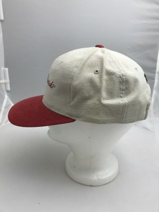 Harvey Penick Hat Red Khaki Embroidered Golf Trucker Baseball Vintage 2