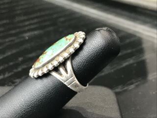 Vintage Bell Trading Company Sterling Silver and Turquoise Ring Size 5.  5 2