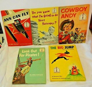 Vtg 5 Dr.  Seuss Beginner Books 1958 - 63 All Book Club Editions Cowboy Andy,  4