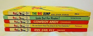 Vtg 5 Dr.  Seuss Beginner Books 1958 - 63 All Book Club Editions Cowboy Andy,  4 2