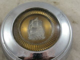 Vintage 1949 1950 Plymouth Special Deluxe Steering Wheel Horn button 2
