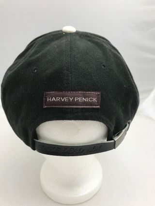 Harvey Penick Hat Khaki Black Golf Vintage Embroidered 3