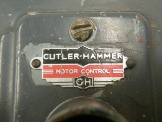 Vintage Cutler Hammer Push Button Switch 2