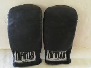 Vtg Tuf - Wear Sgm M Gloves Training Sparring Boxing Gloves.