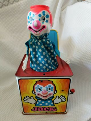 Vintage Jack In The Music Box