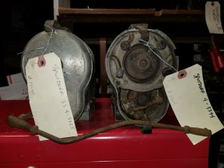 Two Vintage Splitdorf Model Ss4 Magnetos For Early 4 Cylinder Engines