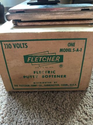 Vintage Fletcher - Terry Electric Putty softener Model 5 - A - 1 2