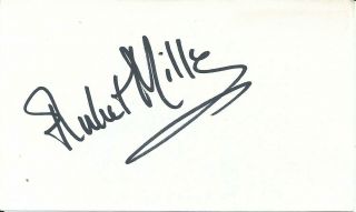 Juliet Mills Avanti Nanny And The And Vintage In - Person Signed Page