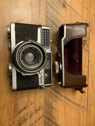 Vintage Fujica 35mm Camera 35 - Se Fujinon 1:2.  8 F=4.  5cm