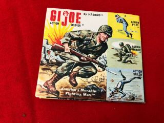 Vintage Gi Joe 1964 Action Soldier Pamphlet With Price List For Accessories