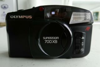 Vintage Olympus Superzoom 700xb 35mm Film Point And Shoot Compact Camera Lomo