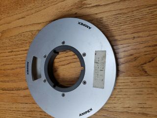 Vintage Ampex 142 Computer Mainframe Magnetic Tape Data Reel,  No Tape
