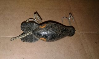 Vintage Bomber Bomberette Fishing Lure 2 - 1/8inch Long Body - Wood Bait 3