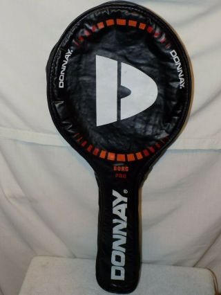 Vintage Donnay Borg Pro Tennis CASE Made in Belgium 3