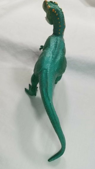 Vtg 1996 Safari Ltd Tyrannosaurus T - Rex Green Dinosaur Toy Figure 4 
