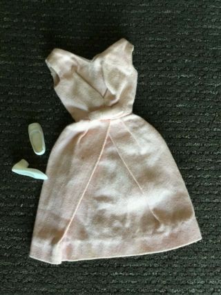 Vintage 1950’s Barbie Japanese Exclusive Dress And White Shoes