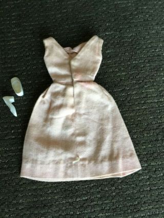 Vintage 1950’s Barbie Japanese Exclusive Dress and white shoes 4