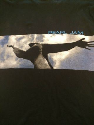 Pearl Jam Vintage T - Shirt Lg
