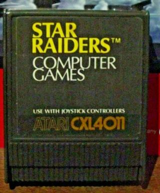 Atari Computer 400 800 XL XE Star Raiders CXL4011 Video Game System Vintage 4
