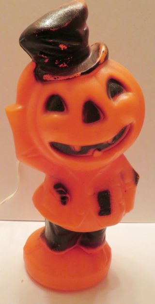Vintage Halloween Jack - O - Lantern Empire Blow Mold 1969
