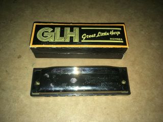 Vintage Great Little Harp Harmonica By Hohner " C "