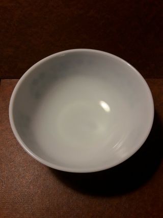 Vintage Pyrex Crazy Daisy White With Green Bowl 404 4qt