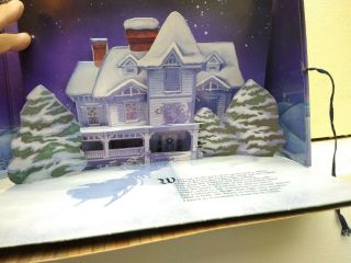 Hallmark The Night Before Christmas Pop Up Book Vintage 1988 Tie Cover 4