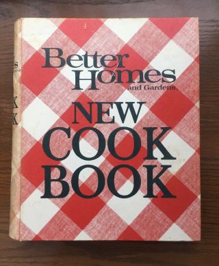 Vintage Better Homes And Gardens Cook Book 1976 Hardcover Five Ring Revised