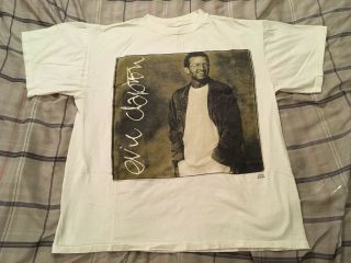 Vintage Eric Clapton 1995 North American Tour Concert Shirt Men 