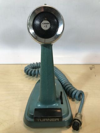 Vintage Turner Plus 2 Desktop Microphone 4 Pin