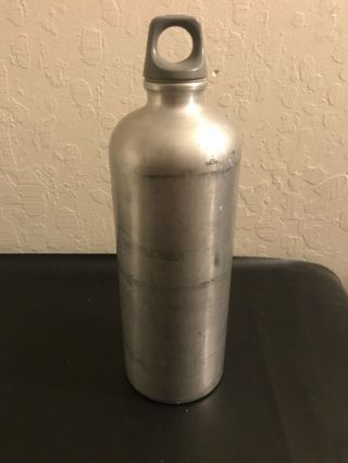 Vintage Sigg Aluminum Fuel Bottle From Switzerland -