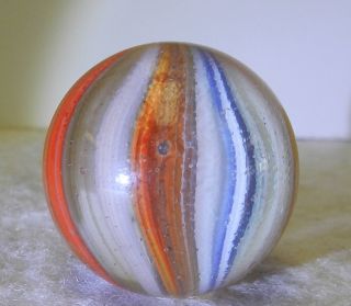 5304m Huge 1.  09 Inches Vintage Foreign Sparkler Marble 4