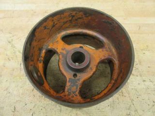 Vintage Allis Chalmers Wd Wd45 Tractor Flat Belt Pulley