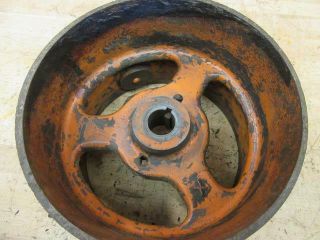 Vintage Allis Chalmers WD WD45 Tractor Flat Belt Pulley 3
