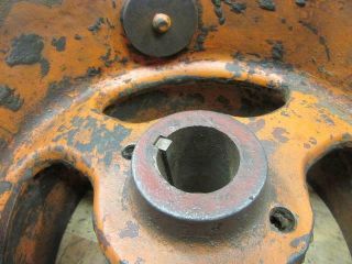 Vintage Allis Chalmers WD WD45 Tractor Flat Belt Pulley 4