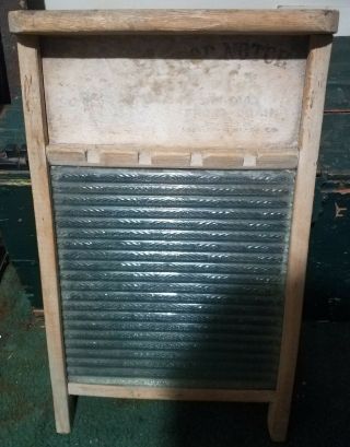 Vintage Antique National Washboard Company No 862 Clothes Washer Chicago Saginaw 2