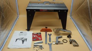 Vintage Sears Craftsman 13x18 Router Table Model 25444 Complete