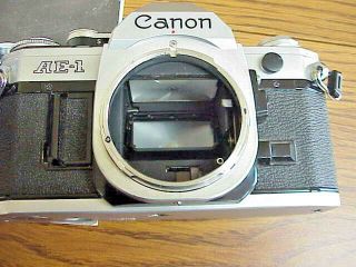 Vintage Canon AE - 1 35mm SLR Camera For Parts/Repair ONLY 2