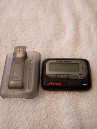 Vintage Motorola Beeper Pager Arch Wireless Model T 900 A06qbb5806aa