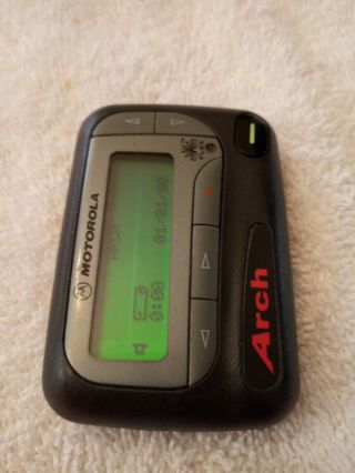 VINTAGE MOTOROLA BEEPER PAGER ARCH Wireless model T 900 A06QBB5806AA 2
