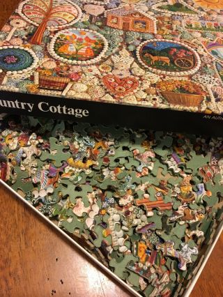 Arts and Crafts Country Dutch Vintage Springbok 500pc jigsaw puzzle 2080 4